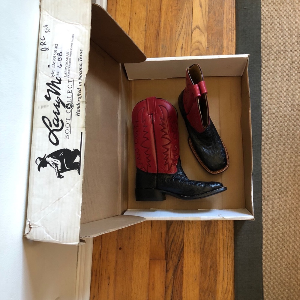 Larry Mahan Vintage Cowboy Boots